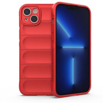 Magic Shield tok iPhone 14 Plus rugalmas Armor tok piros kép