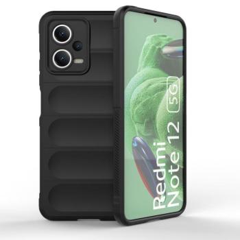 Magic Shield tok Xiaomi Redmi Note 12 5G / Poco X5 5G Rugalmas Armor tok fekete kép