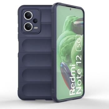 Magic Shield tok Xiaomi Redmi Note 12 5G / Poco X5 5G Rugalmas Armor tok kék kép