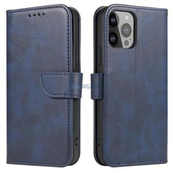 Mágneses könyvtok Samsung A55 kártyatartóval - kék kép