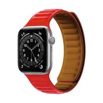 Mágneses szíj Watch Watch 7 41mm mágneses szalag karkötő karperec Bangle Red tok kép