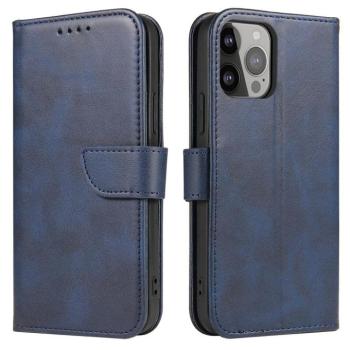 Mágneses tok Samsung Galaxy A34 5G tok flip pénztárca állvány kék kép