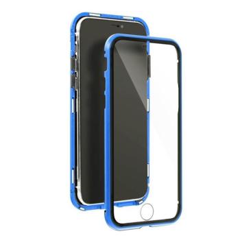 Mágneses tok Samsung S21 PLUS kék telefontok kép