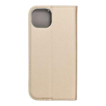 Magnet Apple iPhone 14 Plus mágneses flip tok, arany kép
