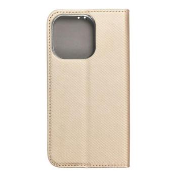 Magnet Apple iPhone 14 Pro mágneses flip tok, arany kép