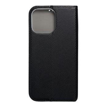 Magnet Apple iPhone 14 Pro Max mágneses flip tok, fekete kép