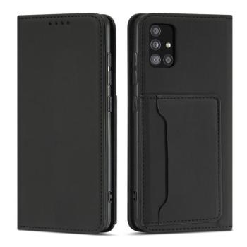 Magnet Card Case tok Xiaomi Redmi Note 11 tok Kártya Kártya tárca Kártyatartó Fekete kép