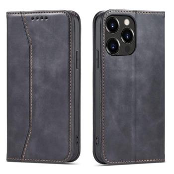 Magnet Fancy Case tok iPhone 13 Pro Max tok pénztárca kártyatartó fekete kép