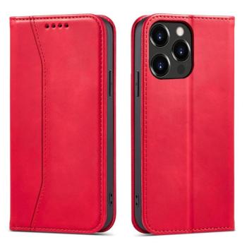 Magnet Fancy Case tok iPhone 14 Pro flip cover pénztárca állvány piros kép