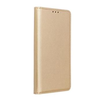 Magnet Xiaomi Redmi 10C mágneses flip tok, arany kép