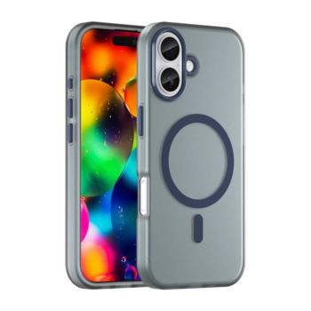 Magnetic Abrasive MagSafe-kompatibilis tok iPhone 17 - kék kép