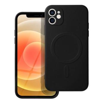 Magsafe szilikon tok Apple iPhone 12 Mini, fekete kép