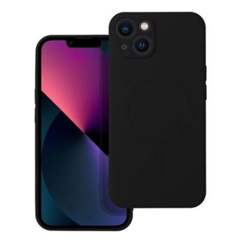 Magsafe szilikon tok Apple iPhone 13, fekete kép