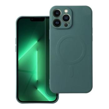 Magsafe szilikon tok Apple iPhone 13 Pro Max, zöld kép