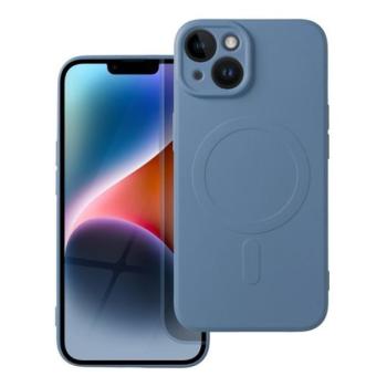 Magsafe szilikon tok Apple iPhone 14, kék kép