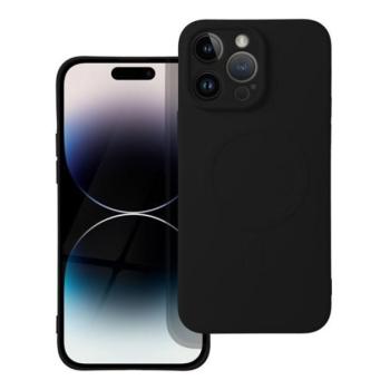 Magsafe szilikon tok Apple iPhone 14 Pro Max, fekete kép