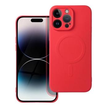 Magsafe szilikon tok Apple iPhone 14 Pro Max, piros kép