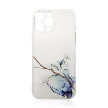 Marble tok iPhone 12 Pro Max zselés borításhoz Marble kék kép