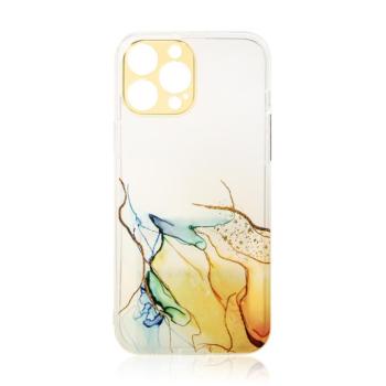 Marble tok iPhone 13 Pro Max zselés tok narancssárga Marblehoz kép