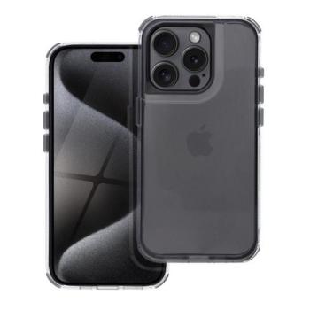 Matrix Apple iPhone 16 Pro Max hátlap tok kameravédő peremmel, fekete kép