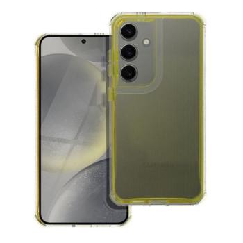 Matrix Samsung Galaxy A15 4G / A15 5G hátlap tok kameravédő peremmel, sárga kép