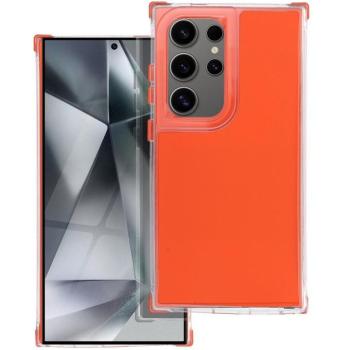 Matrix Samsung Galaxy A26 hátlap tok kameravédő peremmel, narancs (matt) kép