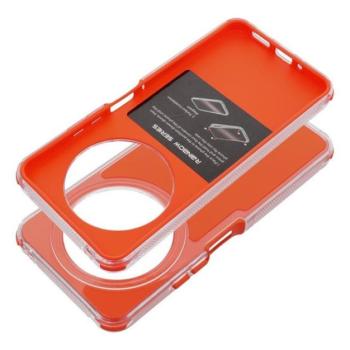Matrix Xiaomi Redmi 14C hátlap tok kameravédő peremmel, narancs kép