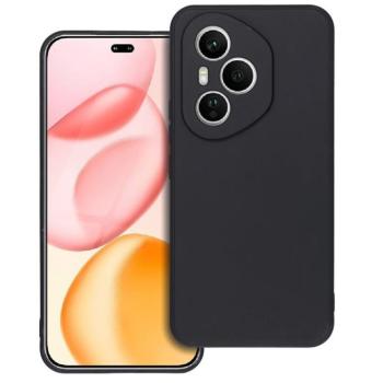 Matt szilikon Honor 400 Pro tok, fekete kép