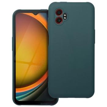 Matt szilikon Samsung Galaxy Xcover 7 Pro tok, zöld kép