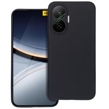 Matt szilikon Xiaomi Poco F7 / Redmi Turbo 4 Pro 5G tok, fekete kép