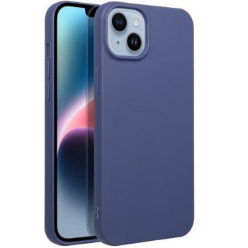 Matt szilikon Xiaomi Redmi Note 14 5G tok, kék kép