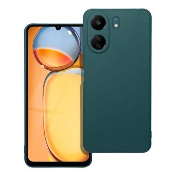 Matt Xiaomi Redmi 13C szilikon tok, sötét zöld kép