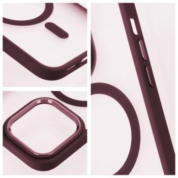 MATTE MAG COVER MagSafe-kompatibilis tok iPhone 16 Plus - piros kép
