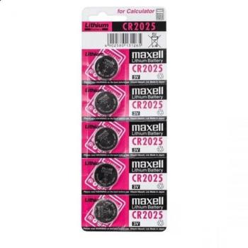 MAXELL CR2025 gombelem -1db kép