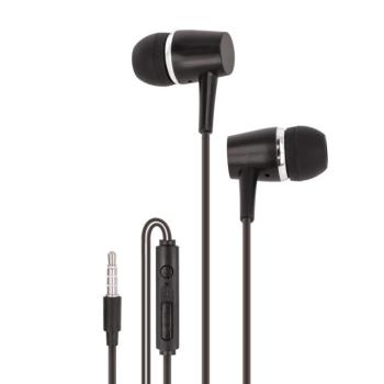 Maxlife MXEP-02 vezetékes fülhallgató 3.5mm jack - fekete kép