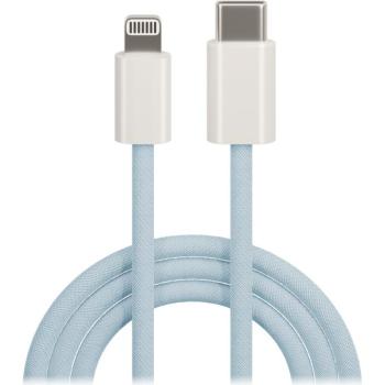 Maxlife MXUC-06 Type-C - Lightning kábel 20W 1m - kék kép