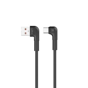 Maxlife MXUC-09 USB-A - Type-C kábel 3A 2m - fekete kép