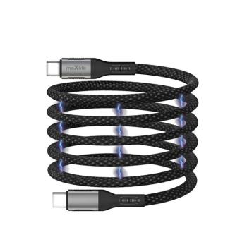 Maxlife MXUC-11 Type-C - Type-C kábel 100W 1m - fekete kép