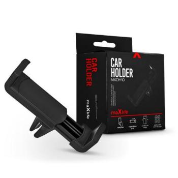 Maxlife univerzális szellőzőrácsba illeszthető autós tartó - Maxlife MXCH-10 Car Holder - fekete kép