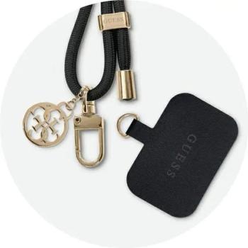 Medál GUESS GUUCNMG4EK (Zsinór és 4G Charm / arany fekete) kép