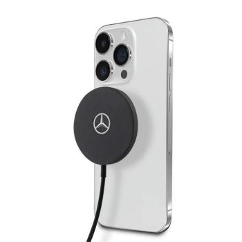 Mercedes 15W MagSafe-kompatibilis induktív töltő - fekete kép
