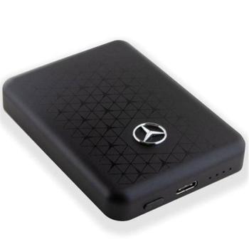 MERCEDES-BENZ vésztöltő Type-C aljzat (5000mAh, 15W, MagSafe) FEKETE kép