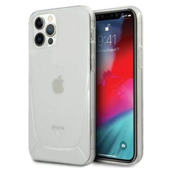 Mercedes MEHCP12LARCT iPhone 12 Pro Max 6,7&quot; átlátszó keménytok Transparent Line kép