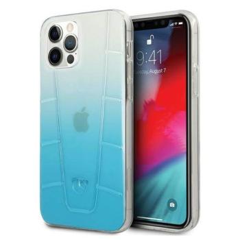Mercedes MEHCP12LCLGBL iPhone 12 Pro Max 6,7&quot; kék keménytok Transparent Line kép