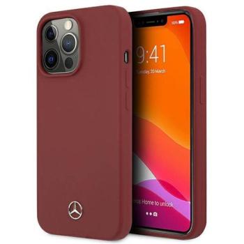 Mercedes MEHCP13LSILRE iPhone 13 Pro / 13 6,1&quot; piros keménytok Silicone Line kép