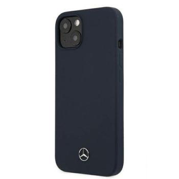 Mercedes MEHCP13SSILNA iPhone 13 mini 5,4&quot; kék keménytok Silicone Line kép