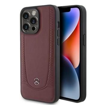 Mercedes MEHCP15LARMRE iPhone 15 Pro 6.1&quot; piros keménytok bőr Urban Bengale kép
