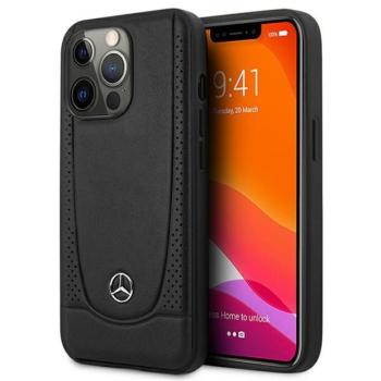 Mercedes MEHCP15XARMBK iPhone 15 Pro Max 6.7&quot; fekete bőr keménytokban Urban kép