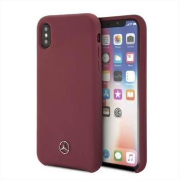 Mercedes MEHCPXSILRE iPhone X/ Xs vörös keménytok kép