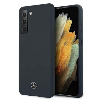 Mercedes MEHCS21MSILNA S21+ G996 kék keménytok Silicone Line kép